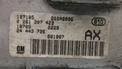 Pezzo di ricambio per auto di seconda mano centralina motore per opel corsa c club riferimenti oem iam 0261207423  24443796