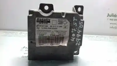 Peça sobressalente para automóvel em segunda mão centralina de airbag por peugeot 407 st confort referências oem iam 603554600