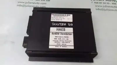 Pezzo di ricambio per auto di seconda mano impianto audio / radio cd per porsche boxster (typ 986) básico riferimenti oem iam 98664531100