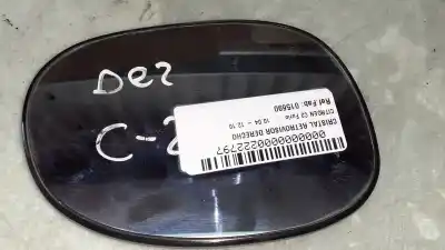 Peça sobressalente para automóvel em segunda mão Vidro Espelho Retrovisor Direito por CITROEN C2 Furio Referências OEM IAM 12363140  