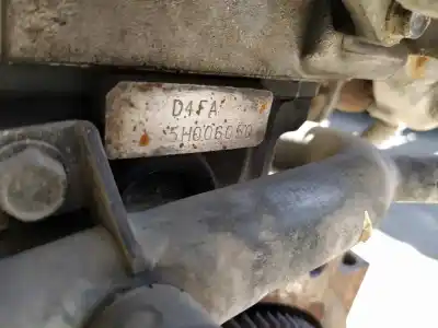 Second-hand car spare part complete engine for hyundai matrix (fc) 1.5 crdi 16v gls oem iam references d4fa  5h006050