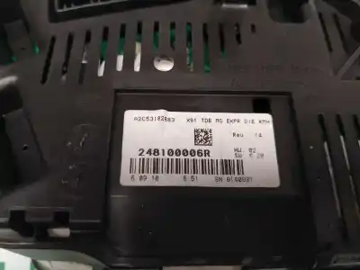 Peça sobressalente para automóvel em segunda mão quadrante por renault laguna iii limited referências oem iam 248100006r  a2c53182883