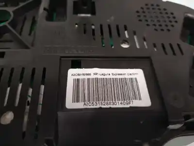Peça sobressalente para automóvel em segunda mão quadrante por renault laguna iii limited referências oem iam 248100006r  a2c53182883