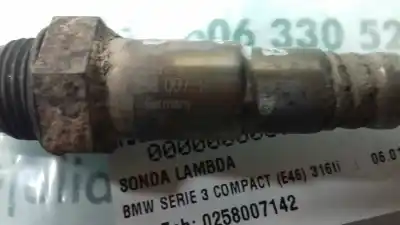 Pezzo di ricambio per auto di seconda mano sonda lambda per bmw serie 3 compact (e46) 316ti riferimenti oem iam 0258007142  7512975