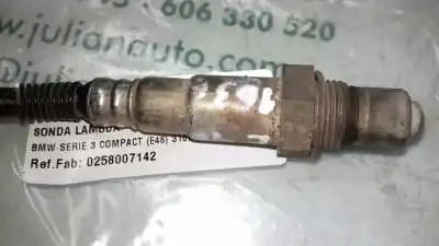 Tweedehands auto-onderdeel lambda sonde voor bmw serie 3 compact (e46) 316ti oem iam-referenties 0258007142  