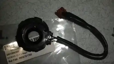 Second-hand car spare part ignition switch for citroen c3 motor 1.1 ltr. - 44 kw oem iam references 9652781780  