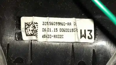 Second-hand car spare part steering wheel for nissan note acenta oem iam references 3083576a1  309156099m60