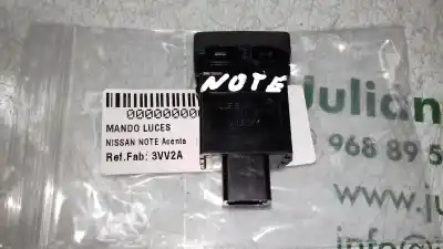 Pezzo di ricambio per auto di seconda mano controllo della luce per nissan note acenta riferimenti oem iam 3vv2a  408259