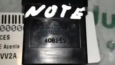Pezzo di ricambio per auto di seconda mano controllo della luce per nissan note acenta riferimenti oem iam 3vv2a  408259