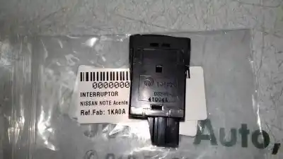 Pezzo di ricambio per auto di seconda mano interruttore per nissan note acenta riferimenti oem iam 1ka0a  08349a