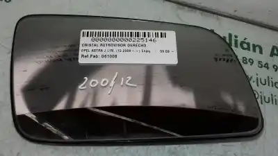 Автозапчастина б/у праве дзеркало скло для OPEL ASTRA J LIM. Enjoy Посилання на OEM IAM 061008  