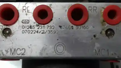 Peça sobressalente para automóvel em segunda mão abs por nissan note (e11e) acenta referências oem iam 0265231732 0265800518 476609u100