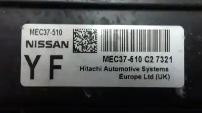 Second-hand car spare part ecu engine control for nissan note (e11e) acenta oem iam references mec37510  mec37510c27321