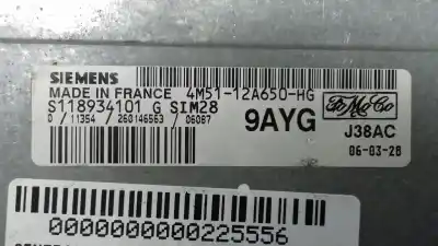 Автозапчасти б/у блок управления двигателем за ford c-max (cb3) trend ссылки oem iam 4m5112a650hg  s118934101g