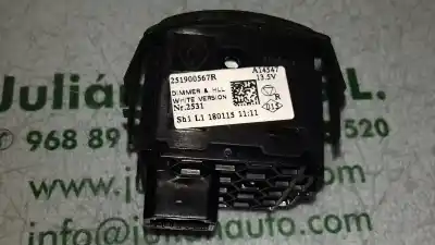 Автозапчастина б/у управління світлом для renault captur xmod посилання на oem iam 251900567r  