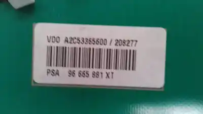Peça sobressalente para automóvel em segunda mão quadrante por citroen c3 tonic referências oem iam a2c53365600 a2c53385740 96665881xt