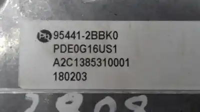Second-hand car spare part ecu engine control for kia niro business oem iam references 954412bbk0 pde0g16us1 a2c1385310001