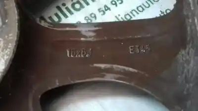 Peça sobressalente para automóvel em segunda mão jante por nissan note acenta referências oem iam ke409-3v101 et45 16x6j