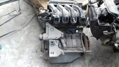 Second-hand car spare part complete engine for renault clio ii fase ii (b/cb0) expression oem iam references d4f722  