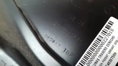 Автозапчасти б/у задний правый стеклорегулятор за volkswagen passat variant (3c5) advance ссылки oem iam 3c4839756h  974196111