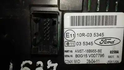 Second-hand car spare part multifunction display for ford focus lim. (cb8) ambiente oem iam references am5t18b955be  