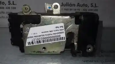 Peça sobressalente para automóvel em segunda mão fechadura da porta dianteira esquerda por ford fiesta (cbk) ambiente referências oem iam   