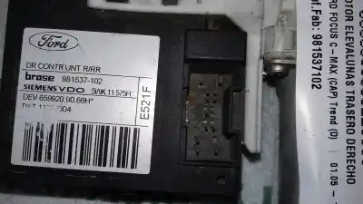 Автозапчасти б/у мотор заднего правого стекла за ford focus c-max (cap) trend (d) ссылки oem iam 981537102  5wk11575h