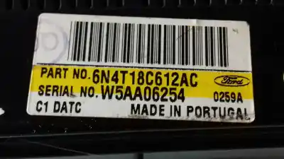 Pezzo di ricambio per auto di seconda mano controllo climatico per ford focus c-max (cap) trend (d) riferimenti oem iam 6n4t18c612ac  