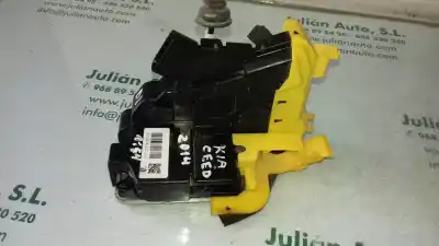 Second-hand car spare part left front door lock for kia cee´d drive oem iam references 81310a2100  81310a2100jgd