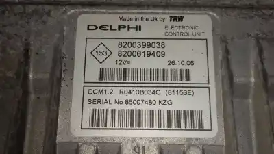 Second-hand car spare part ecu engine control for nissan note (e11e) acenta oem iam references 8200399038  8200619409