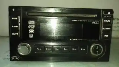 Peça sobressalente para automóvel em segunda mão sistema de áudio / rádio cd por kia rio 1.5 crdi referências oem iam lacm5520ek  