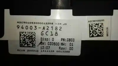 Second-hand car spare part ecu engine control for kia cee´d concept oem iam references 391012brbd  94003a2182