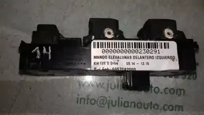 Second-hand car spare part left front power window switch for kia cee´d drive oem iam references 93570a2000  49d4901000