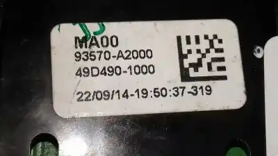 Second-hand car spare part left front power window switch for kia cee´d drive oem iam references 93570a2000  49d4901000