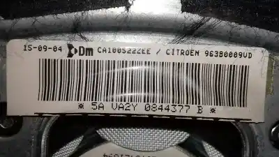Peça sobressalente para automóvel em segunda mão airbag dianteiro esquerdo por citroen c2 sx referências oem iam 96380009ud  1005227ee