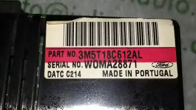 Pezzo di ricambio per auto di seconda mano controllo climatico per ford focus c-max (cap) ambiente (d) riferimenti oem iam 3m5t18c612al  