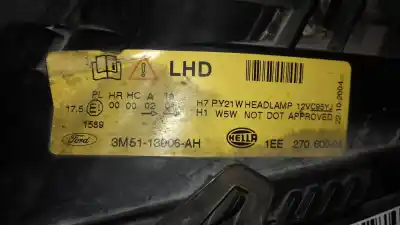 Автозапчастина б/у ліва фара для ford focus c-max (cap) ambiente (d) посилання на oem iam 3m5113006ah  