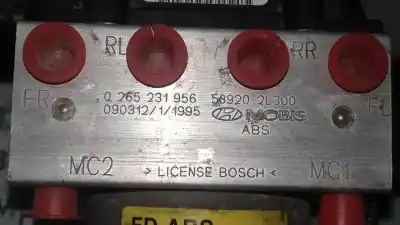Peça sobressalente para automóvel em segunda mão abs por hyundai i30 classic referências oem iam 0265231956 090312/1/1995 589202l300