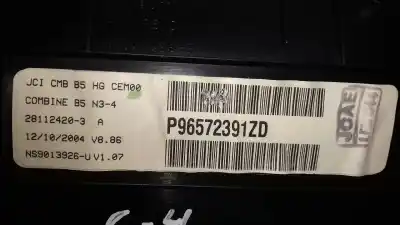 Peça sobressalente para automóvel em segunda mão quadrante por citroen c4 berlina vtr plus referências oem iam p96572391zd  216742437