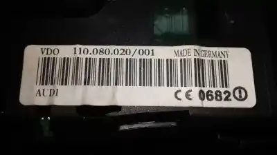 Peça sobressalente para automóvel em segunda mão quadrante por audi a2 (8z) 1.4 tdi (55kw) referências oem iam 110080020001  81117994