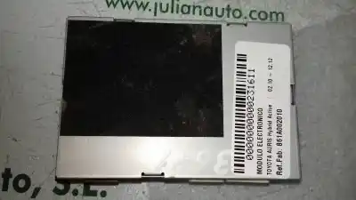 Pezzo di ricambio per auto di seconda mano modulo elettronico per toyota auris hybrid active riferimenti oem iam 861a002010 10r039717 cxus7970g