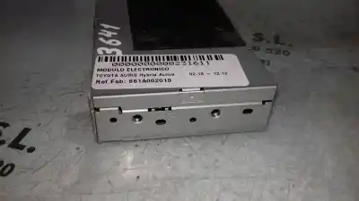 Pezzo di ricambio per auto di seconda mano modulo elettronico per toyota auris hybrid active riferimenti oem iam 861a002010 10r039717 cxus7970g