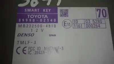 Second-hand car spare part electronic module for toyota auris hybrid active oem iam references 8999002140  mb2325004810