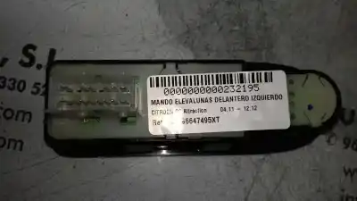 Second-hand car spare part left front power window switch for citroen c3 attraction oem iam references 96647495xt  529076433