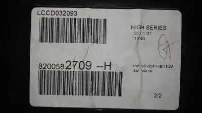 Peça sobressalente para automóvel em segunda mão quadrante por renault clio iii confort dynamique referências oem iam 8200582709h  
