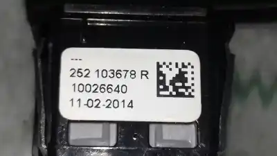 Pezzo di ricambio per auto di seconda mano interruttore per renault clio iv business riferimenti oem iam 252103678r  10026640