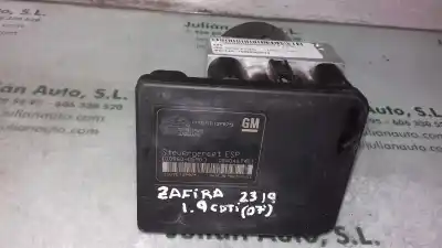 Pièce détachée automobile d'occasion abs (système anti-blocage des roues) pour opel zafira b cosmo références oem iam 10020602874  13244860