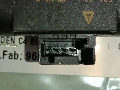 Peça sobressalente para automóvel em segunda mão sensor por citroen c4 berlina collection referências oem iam 9660059180  