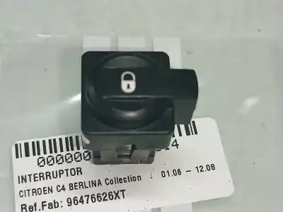 Peça sobressalente para automóvel em segunda mão trocar por citroen c4 berlina collection referências oem iam 96476626xt