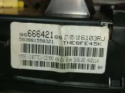 Peça sobressalente para automóvel em segunda mão quadrante por peugeot 308 sport referências oem iam 9666642180  